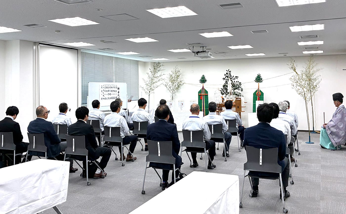 第48回 廃車供養式の様子