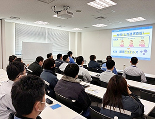 「冬に備える免疫アップ術」セミナーの様子